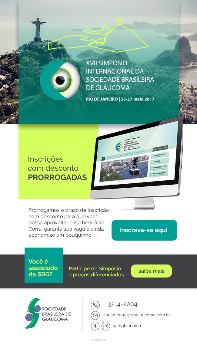 Simpósio SBG 2017 – Inscrições com desconto prorrogadas