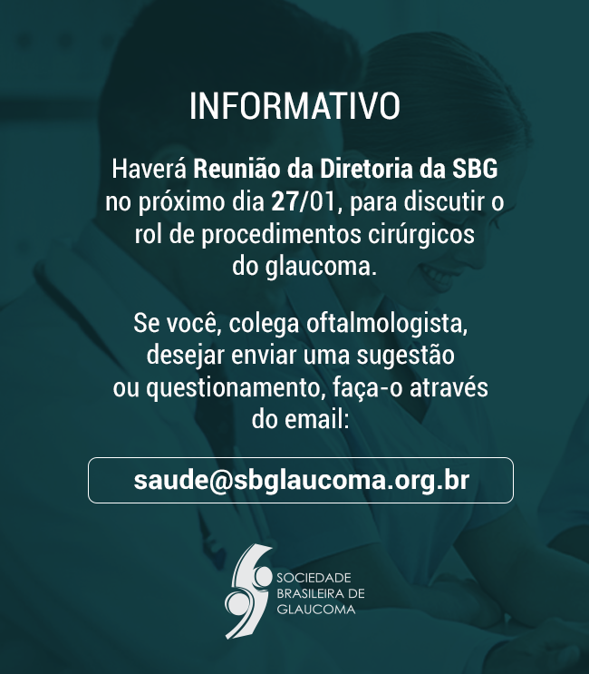 Reunião da diretoria da SBG