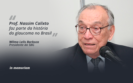Nota de falecimento – Prof. Nassim Calixto